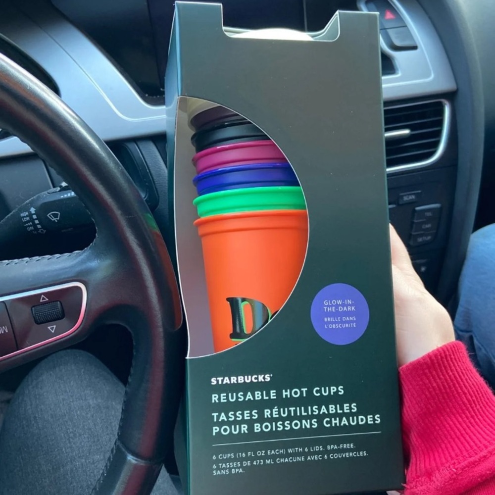 NEW ✨ Starbucks Halloween Reusable Hot Cup